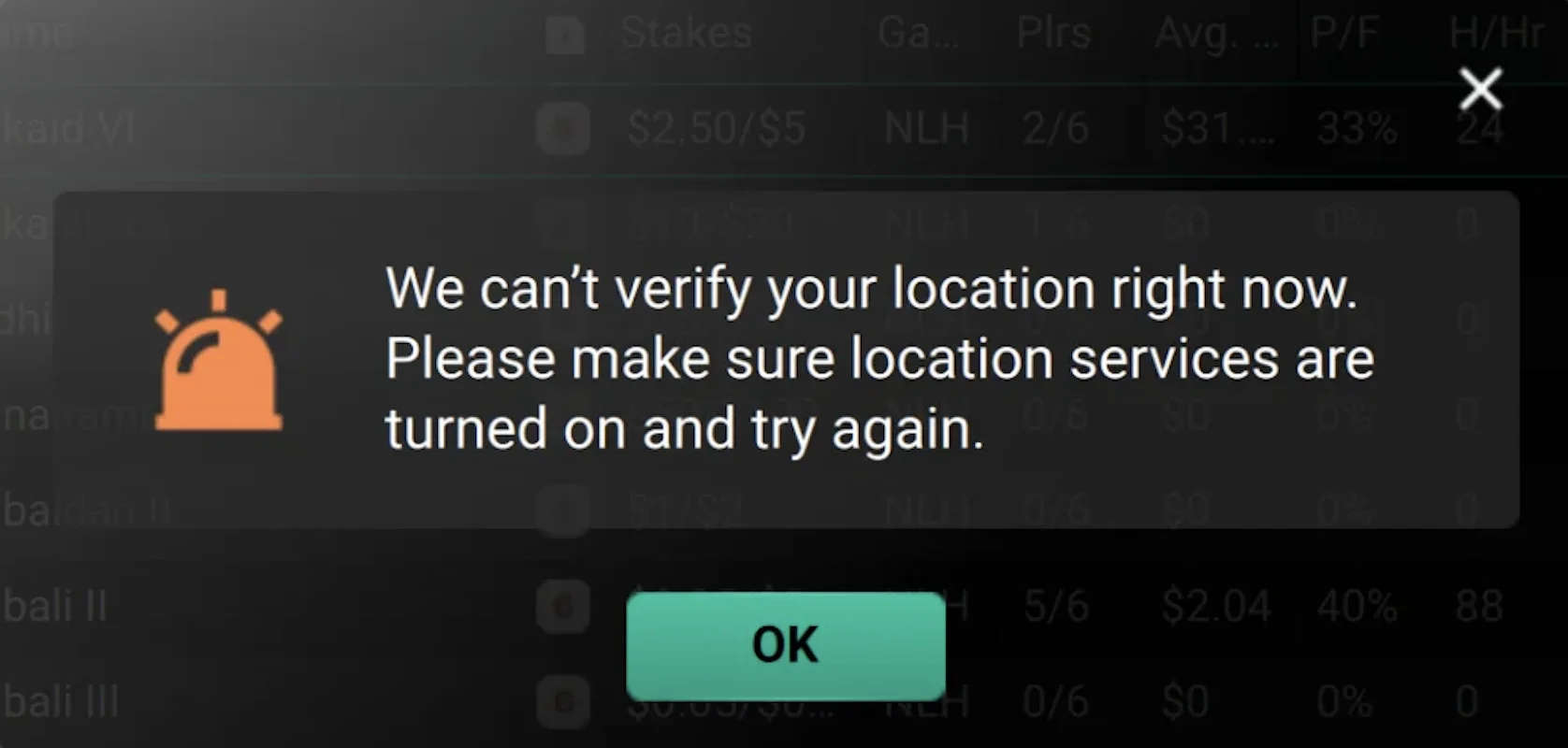 How to fix FanDuel PokerStars location verification