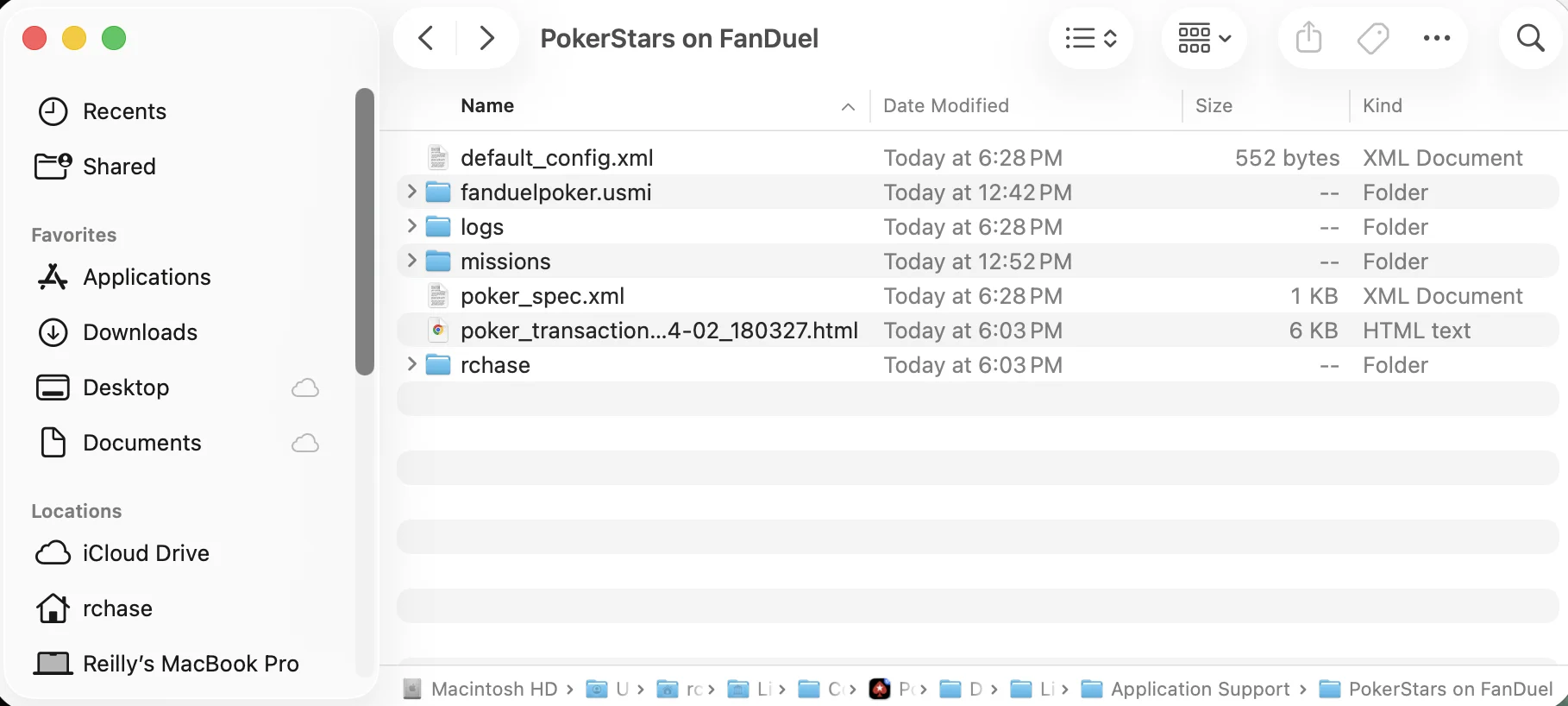 Where to find FanDuel PokerStars hand history